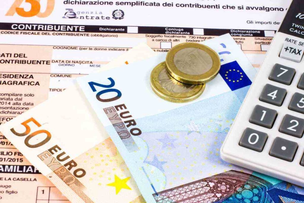 Modello 730 calcolatrice euro