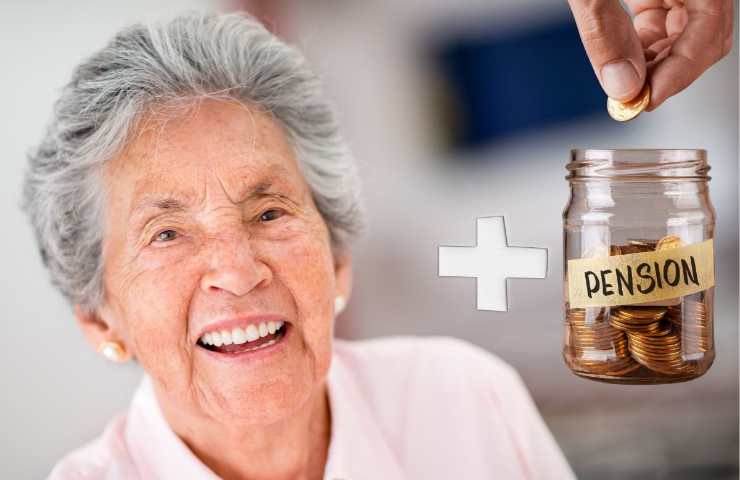 Donna e pensione