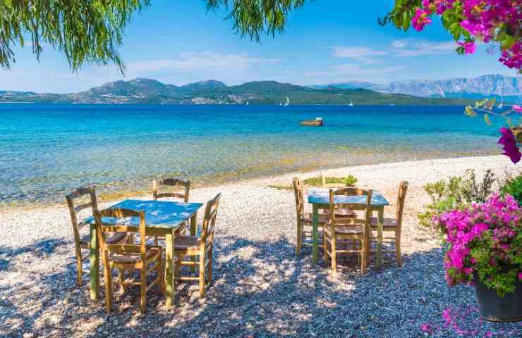 Spiaggia della Grecia